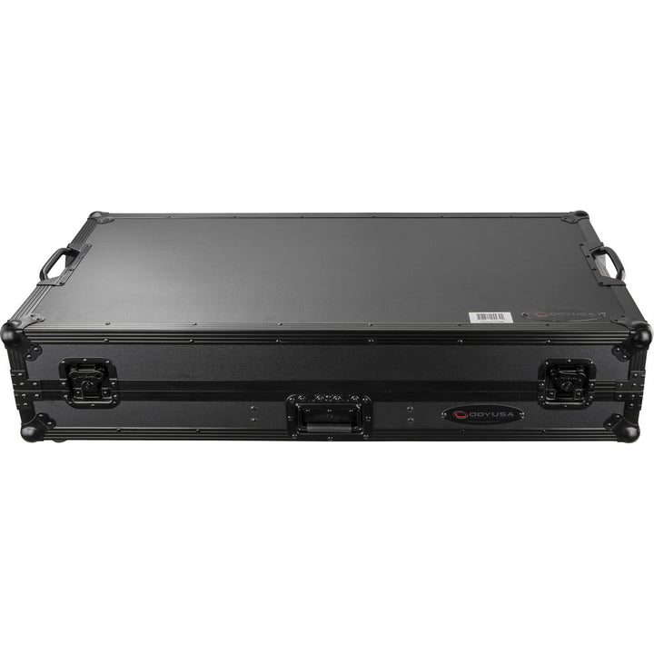 Odyssey FZGSRANE1272W Flight Zone Glide Style DJ Coffin Case for Rane Twelve and Seventy-Two - Black Label