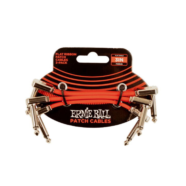 Ernie Ball Flat Ribbon Cable Red (3-PACK)