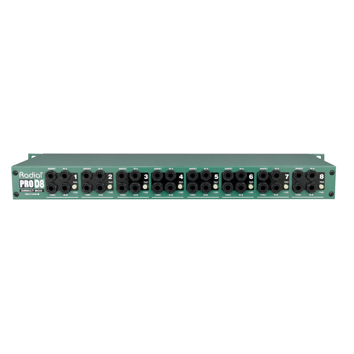Radial ProD8 - 8 Channel Rackmount Passive Direct Box
