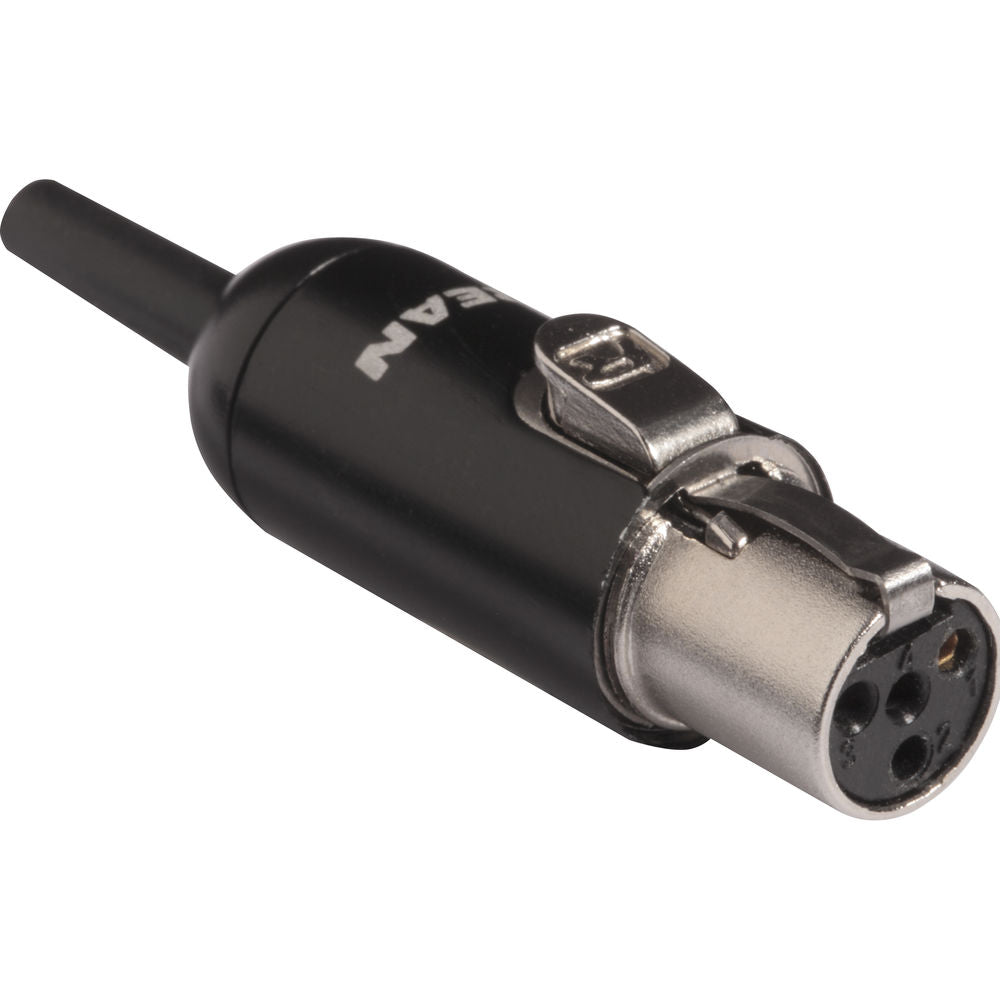 Shure Connector for TL46, TL47, TL48 and TH53 Microphones TA4F