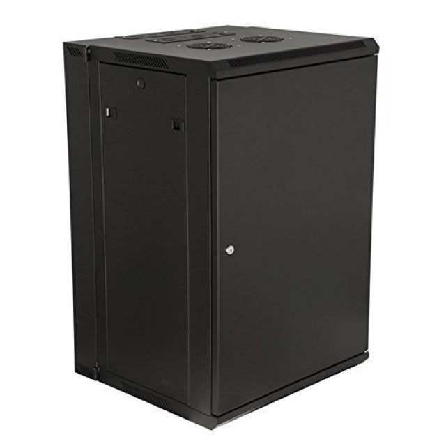 Gator GRW2009508 9U hinged wall rack, 21'' Deep, steel front door