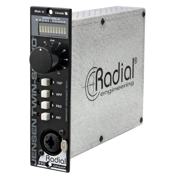 Radial Twin-Servo 500-Series Microphone Preamp