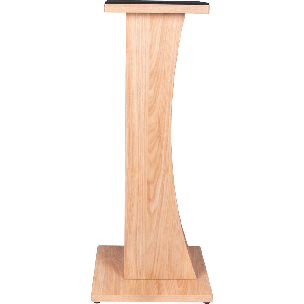 Gator Frameworks Elite Series Studio Monitor Floor Stand (Single) - Natural Maple