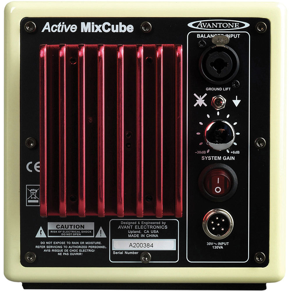 Avantone Pro MixCubes Full-Range Mini Reference Monitor Active (Single) - Retro-Cream