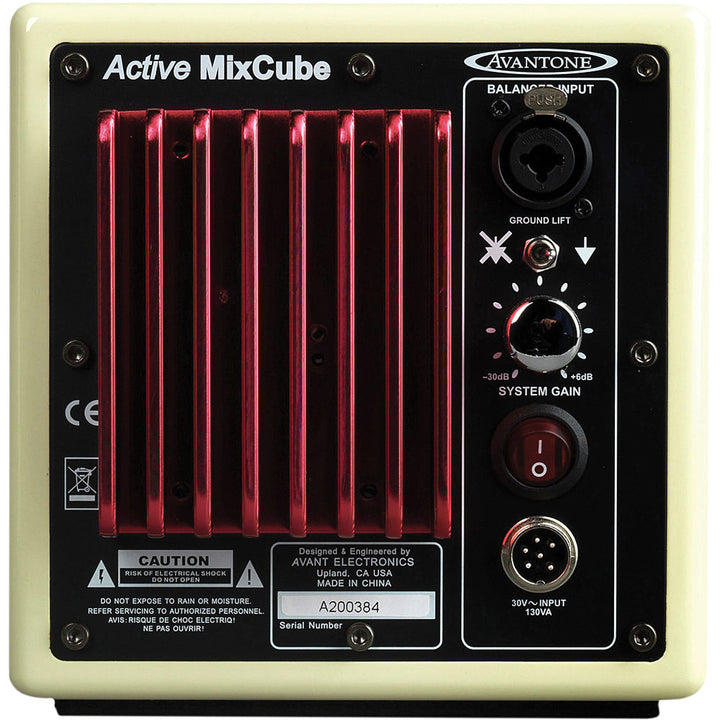 Avantone Pro MixCubes Full-Range Mini Reference Monitor Active (Single) - Retro-Cream