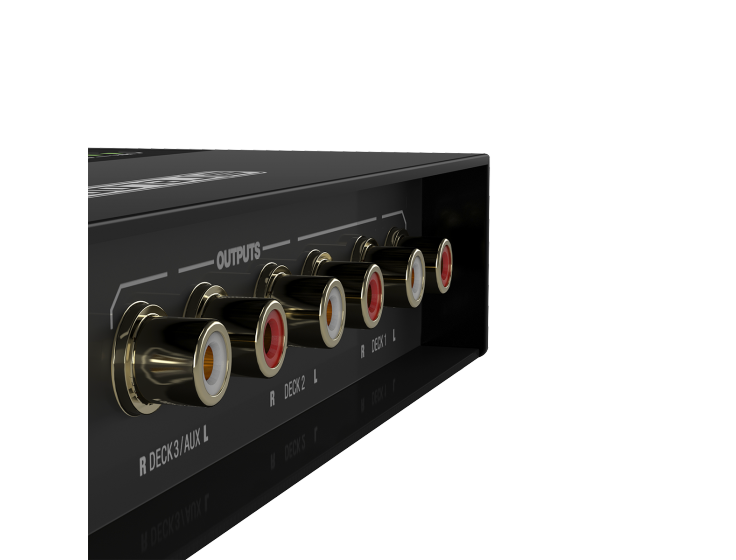 Reloop FLUX 3-channel (6x6 in/out) USB-C DVS interface for Serato DJ Pro
