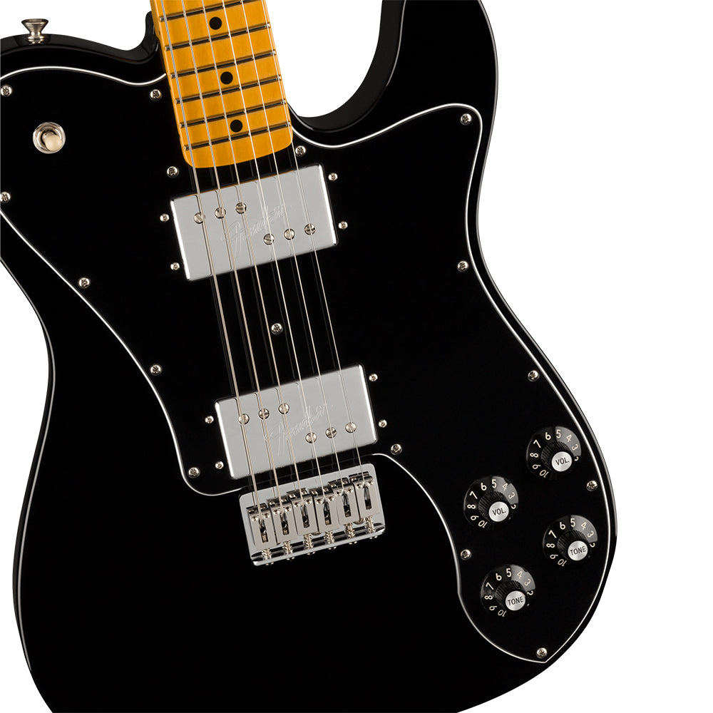 Fender American Vintage II '75 Telecaster Deluxe (Black) Electric Guitar