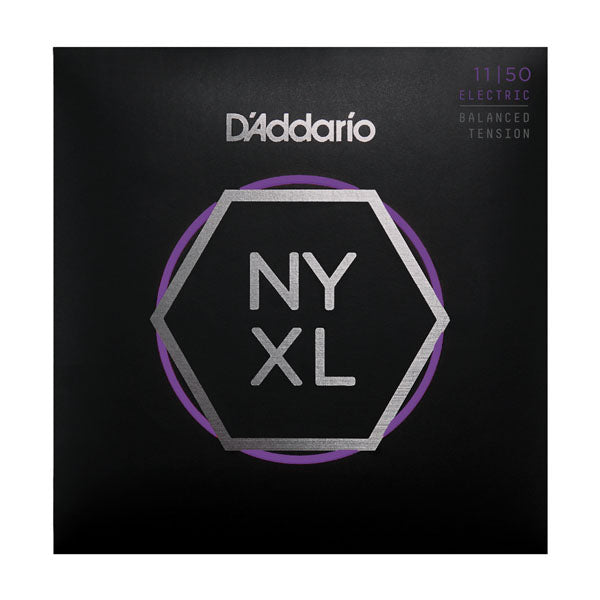 D'Addario NYXL1150BT NYXL Electric Guitar Strings - Balanced Tension Medium Set (11-50)