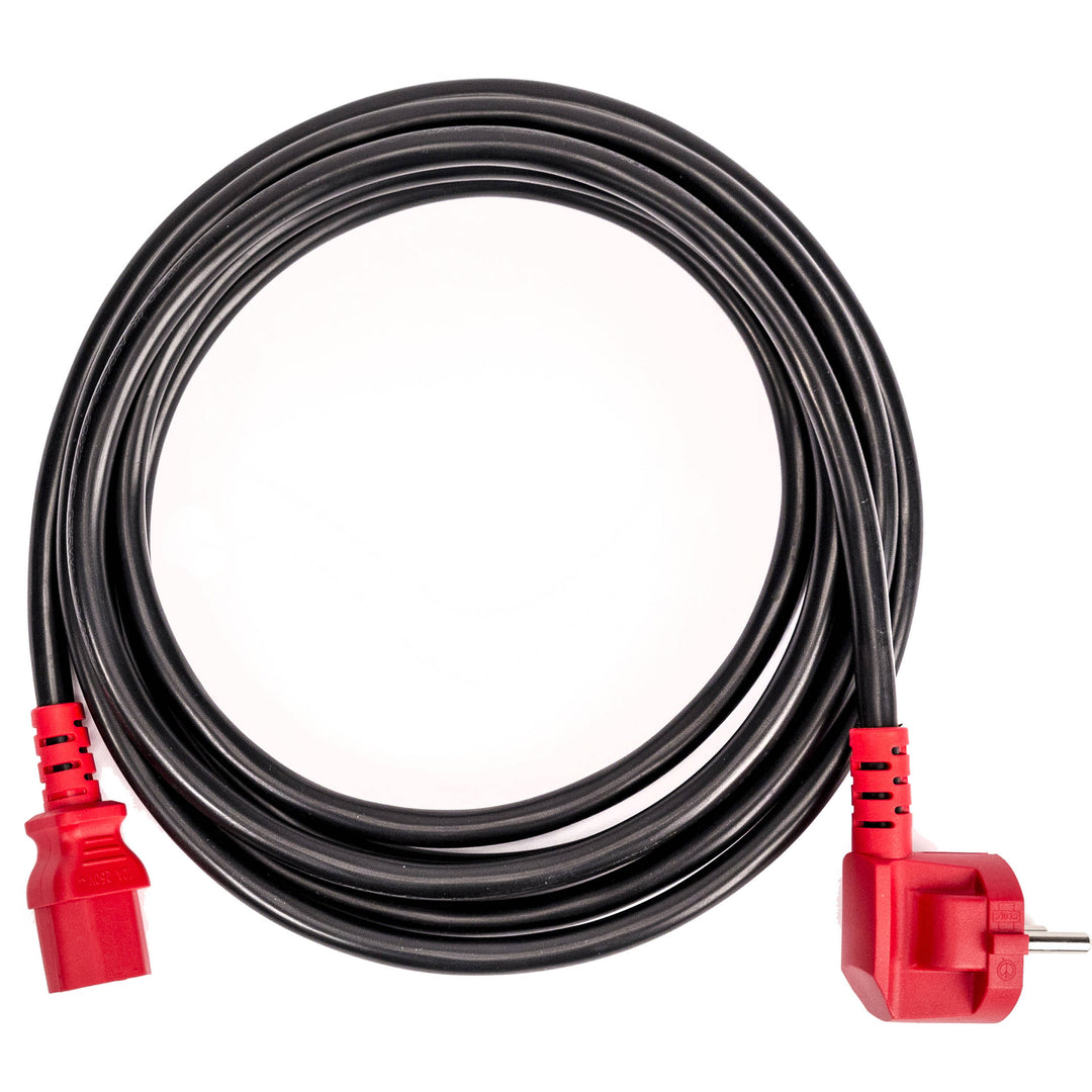 D'Addario PW-IECF-10 - IEC TO F PLUG POWER CABLE 10FT