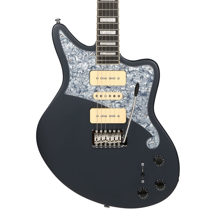 D'Angelico Premier Bob Weir Bedford Signature (Black) DAPBEDBWMSTCTR Electric Guitar