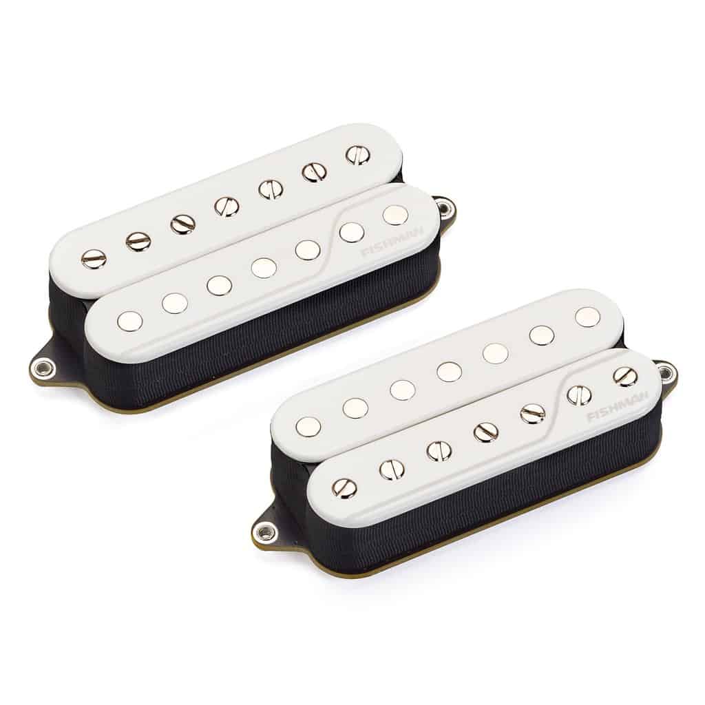 Fishman PRF-CO7-SW2 Fluence Classic Humbucker 7-String Pickup - White (Set of 2)