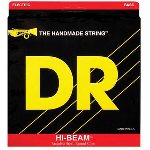 DR Strings MR6-130 (Medium 6's) - HI-BEAM  - Stainless Steel: 30, 45, 65, 85, 105, 130