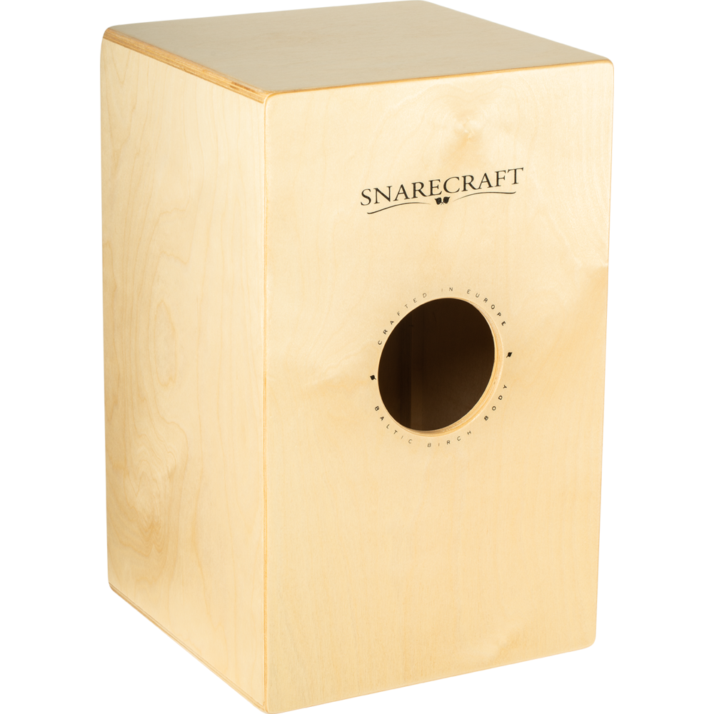 Meinl Percussion SC100B Snarecraft Cajon 100, Baltic Birch