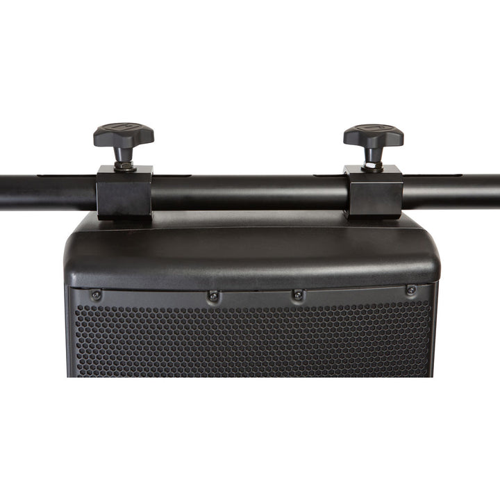 Gator Frameworks Light Bar with Fly-Point Mounting to Portable PA Speaker