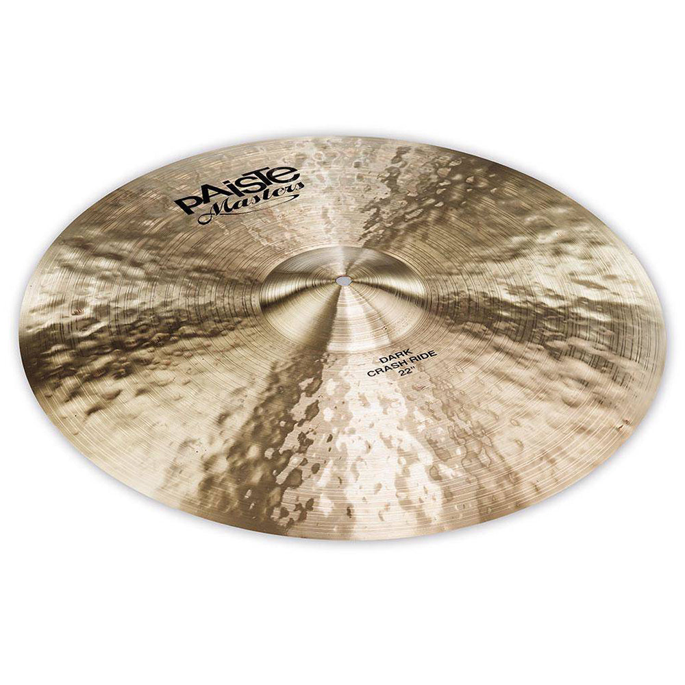 Paiste Masters Series Dark Crash Ride Cymbal - 22”