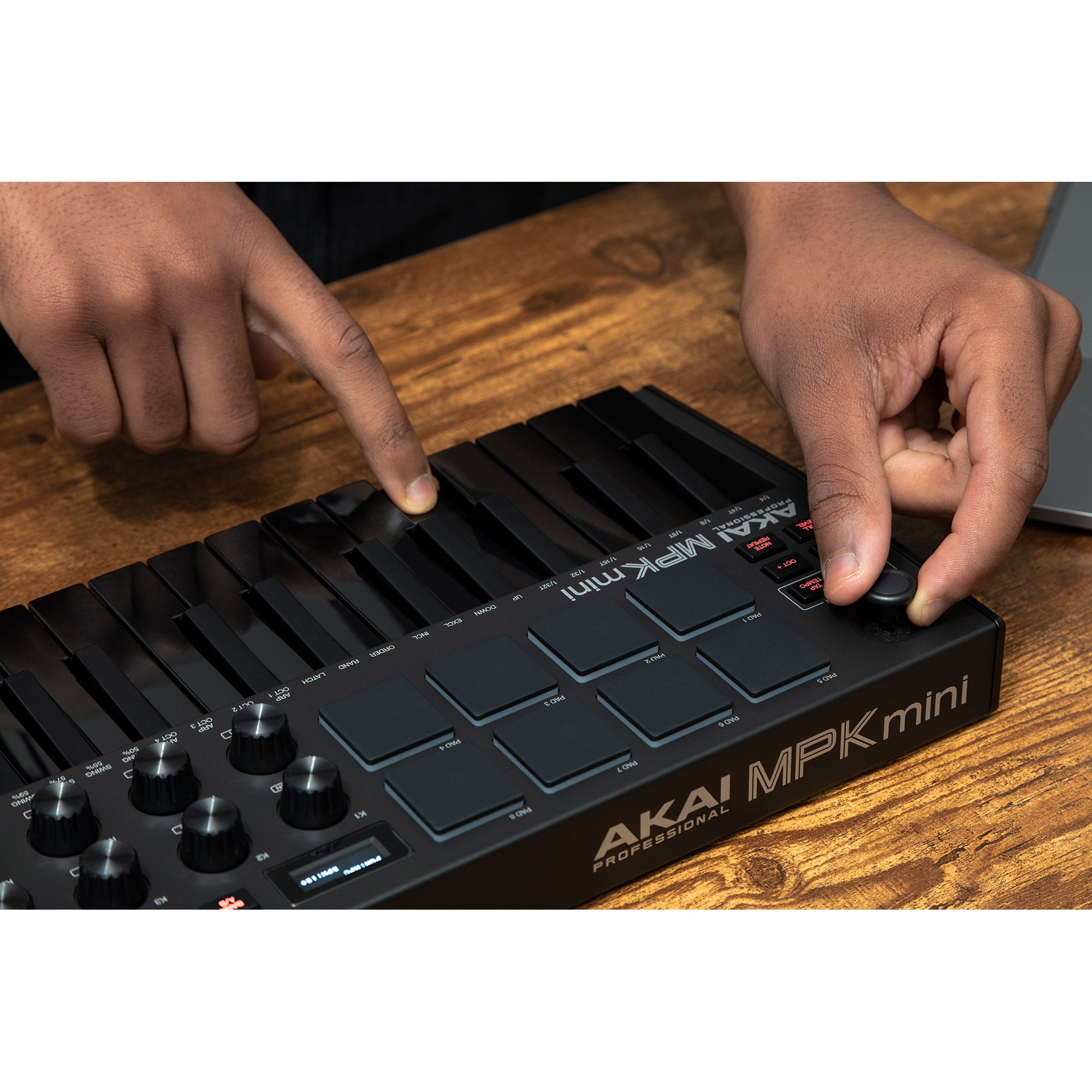 Akai MPK Mini Mk3 Portable USB MIDI Keyboard Controller - Black