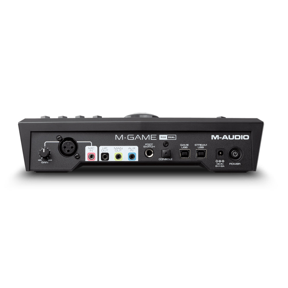 M-Audio M-GAME RGB Dual USB Streaming Interface / Mixer