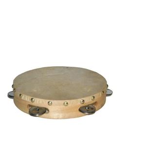 Mano Percussion MP-TH10-6NT - Tambourine 10" Non Tunable 6 Jingles