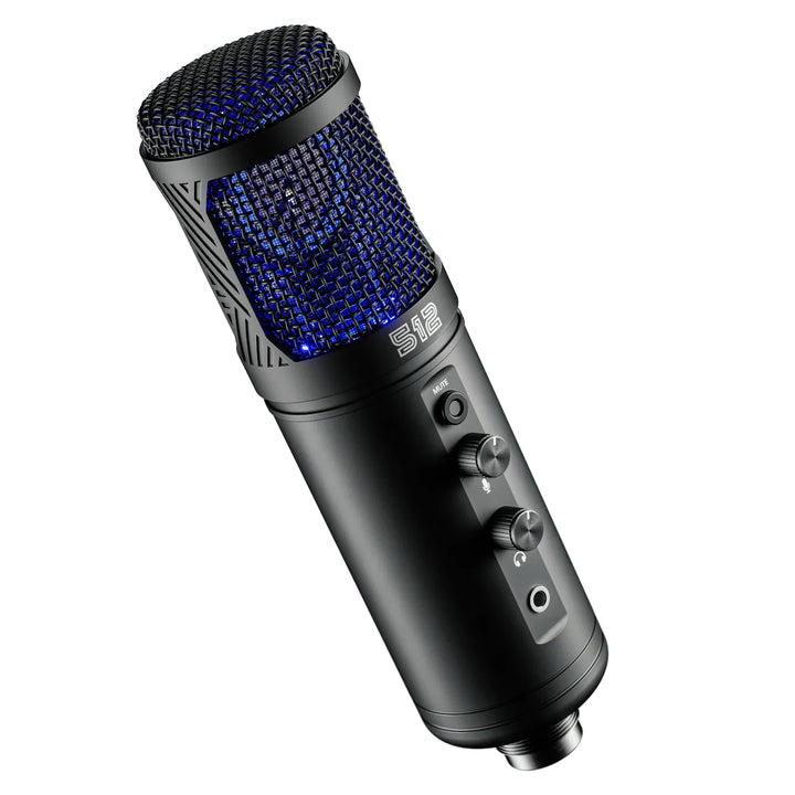 512 Audio TEMPEST Large-Diaphragm Studio Condenser USB Microphone