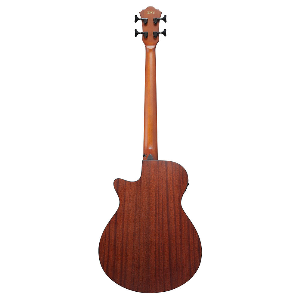 Ibanez AEGB30E Acoustic-Electric Bass Guitar - Natural High Gloss