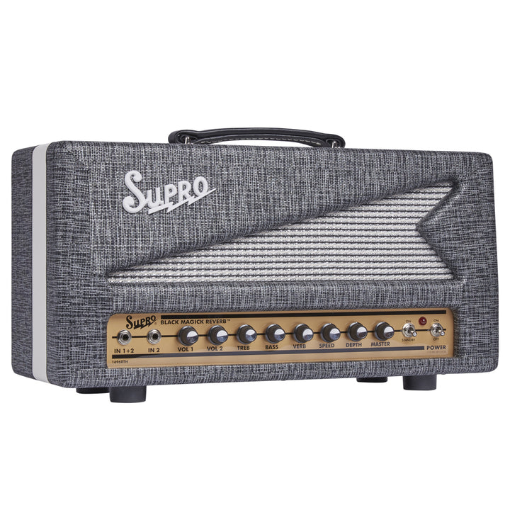 Supro 1696RTH Black Magick Reverb Legend 25-Watt Guitar Amp Head