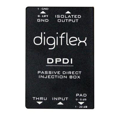 Digiflex DPDI - Passive Direct Injection Box -Single Channel