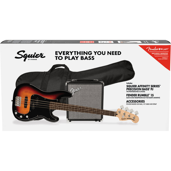 Squier Affinity Series Precision Bass (3-Color Sunburst)