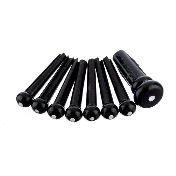 Fender Acoustic Bridge Pin Sets - Black