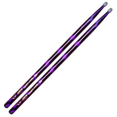 Vater VCP5AN - Color Wrap 5A Purple Optic Nylon Tip Drumsticks