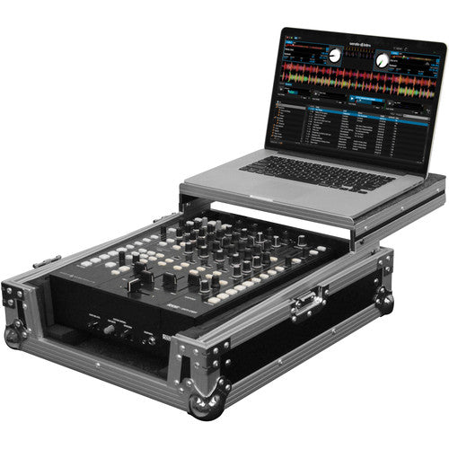 Odyssey FZGS12MX1 Flight Zone Series Low Profile Glide Style Case for a 12'' DJ Mixer