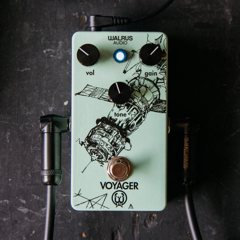 Walrus Audio Voyager Preamp / Overdrive Guitar Pedal – Music City