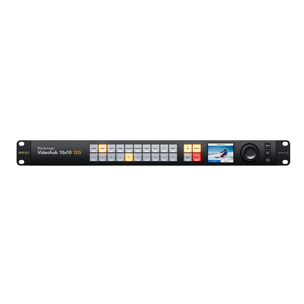 Blackmagic Videohub 10x10 12G