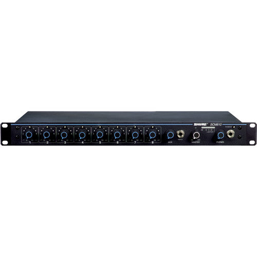 Shure SCM Series Mic/Auto Mixer Automatic 8 Channel