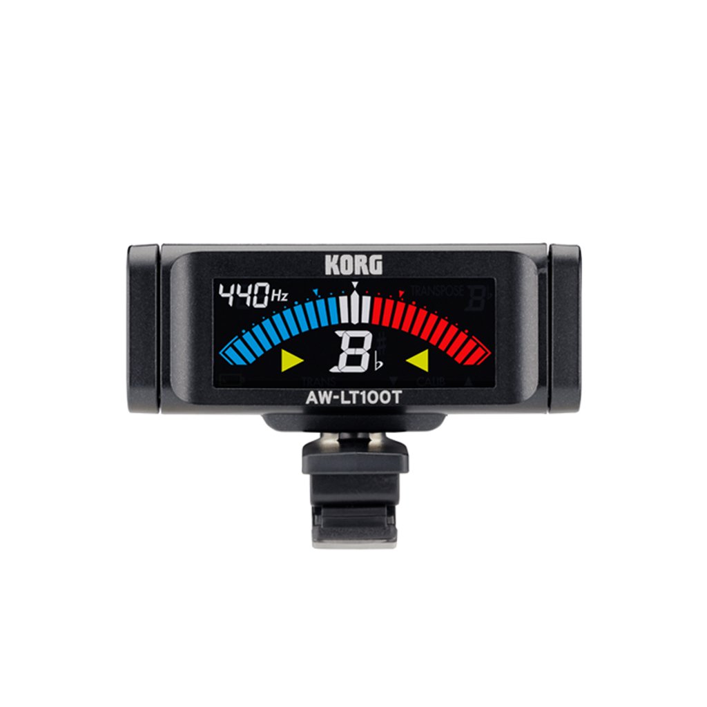 Korg AWLT100T Clip-On Tuner for Trumpet or Trombone - Black