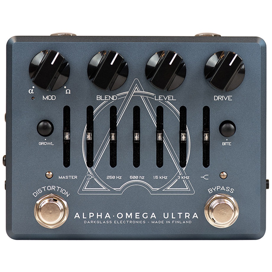 Darkglass Alpha Omega Ultra v2 Bass Preamplifier Pedal