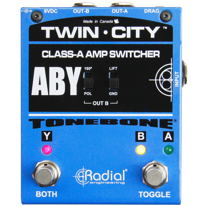 Tonebone Twin City Active ABY Amp Switcher