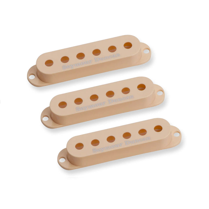 Seymour Duncan Strat Cover Cream Pack of 3 with Logo