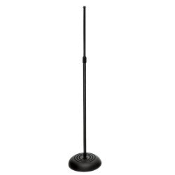 Solutions SMICS-BLK - Mic Stand w/ Rbass