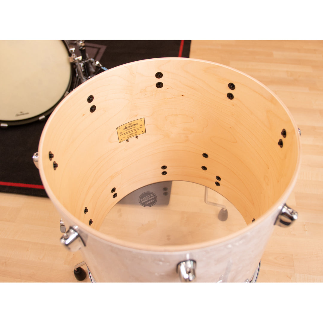 Tama Starclassic Maple Drum Set Shell Pack 12/16/22 - Snowwhite Pearl