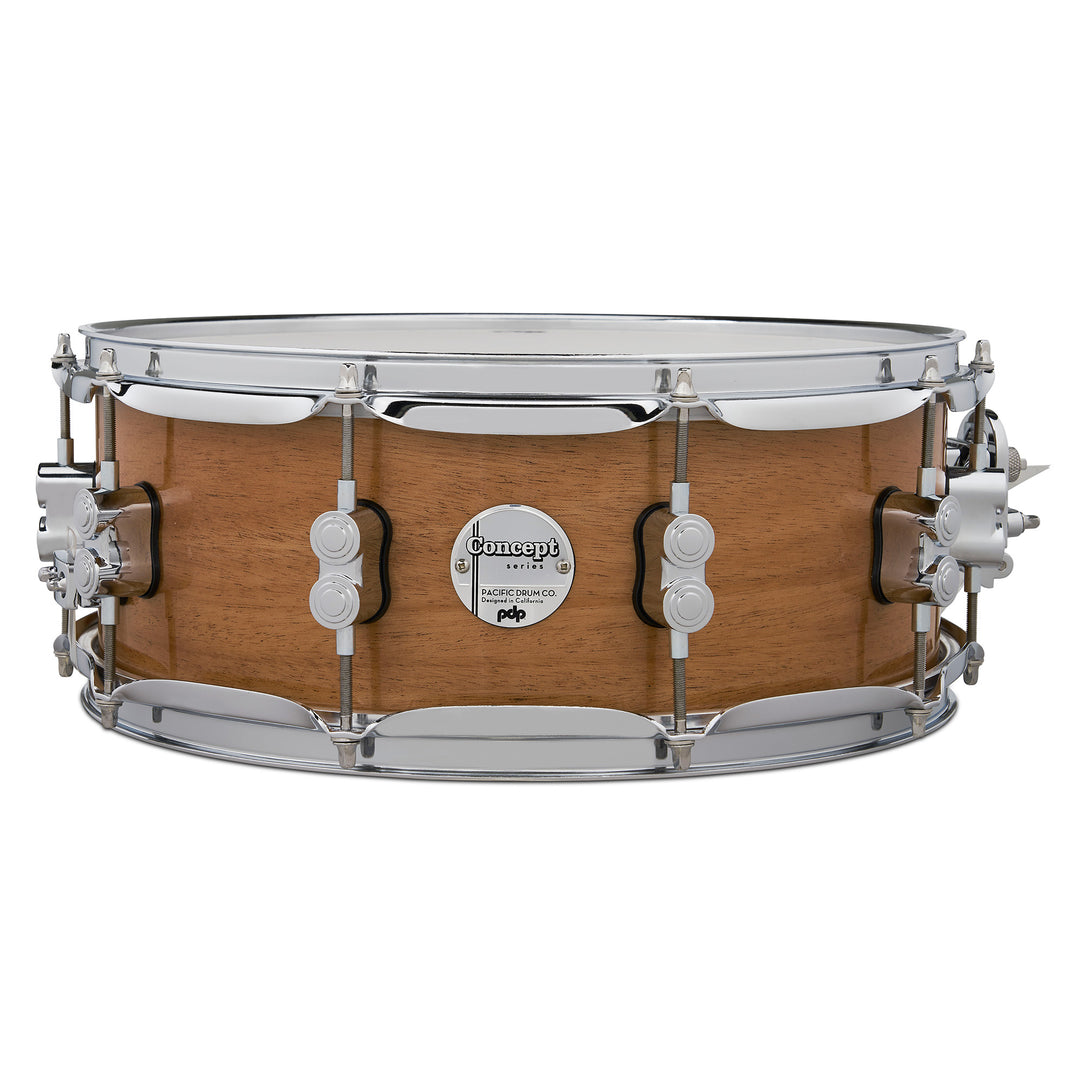 PDP Concept Exotic Series Snare Drum (5.5x14) Maple w/ Chrome Hardware - Honey Mahogany