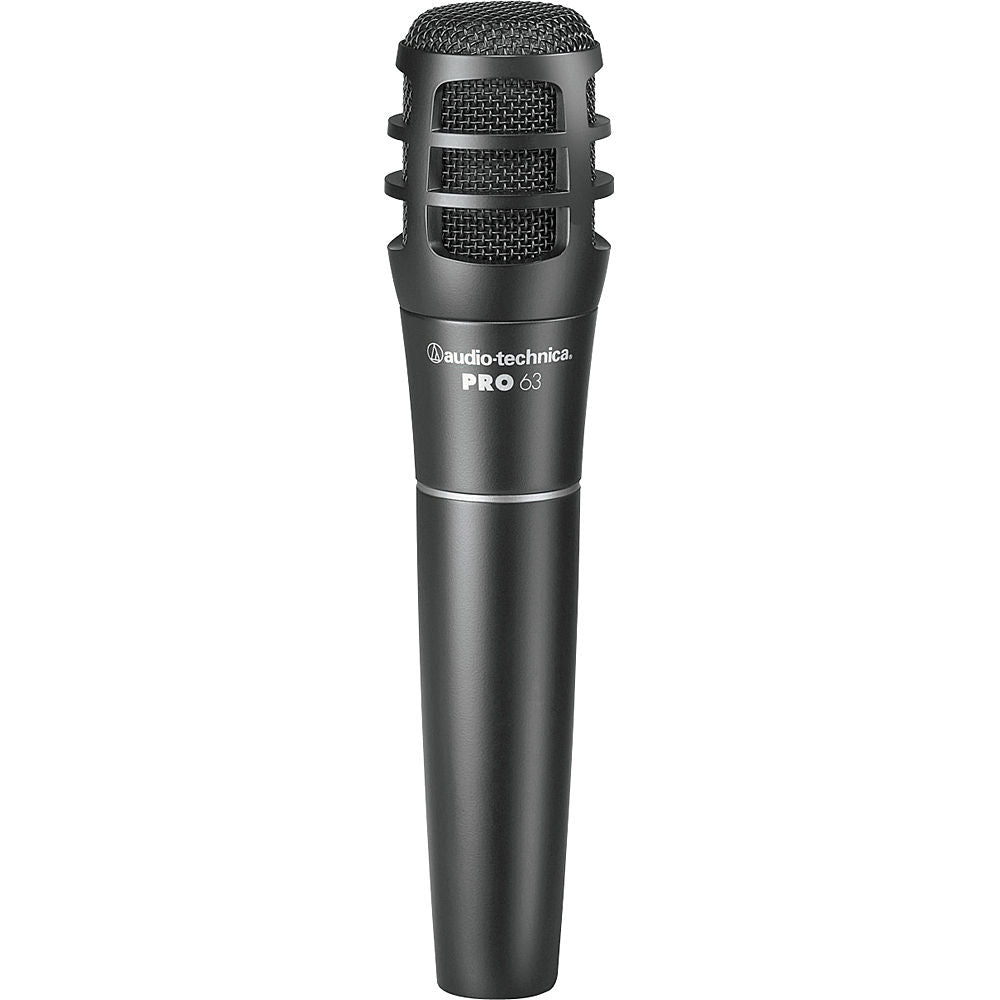 Audio-Technica PRO 63 Cardioid Dynamic Instrument Microphone w/ 15’ XLR Cable