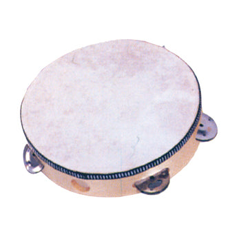 Mano Percussion MP-T68H - Mano Tambourine 6JinglesW/Head