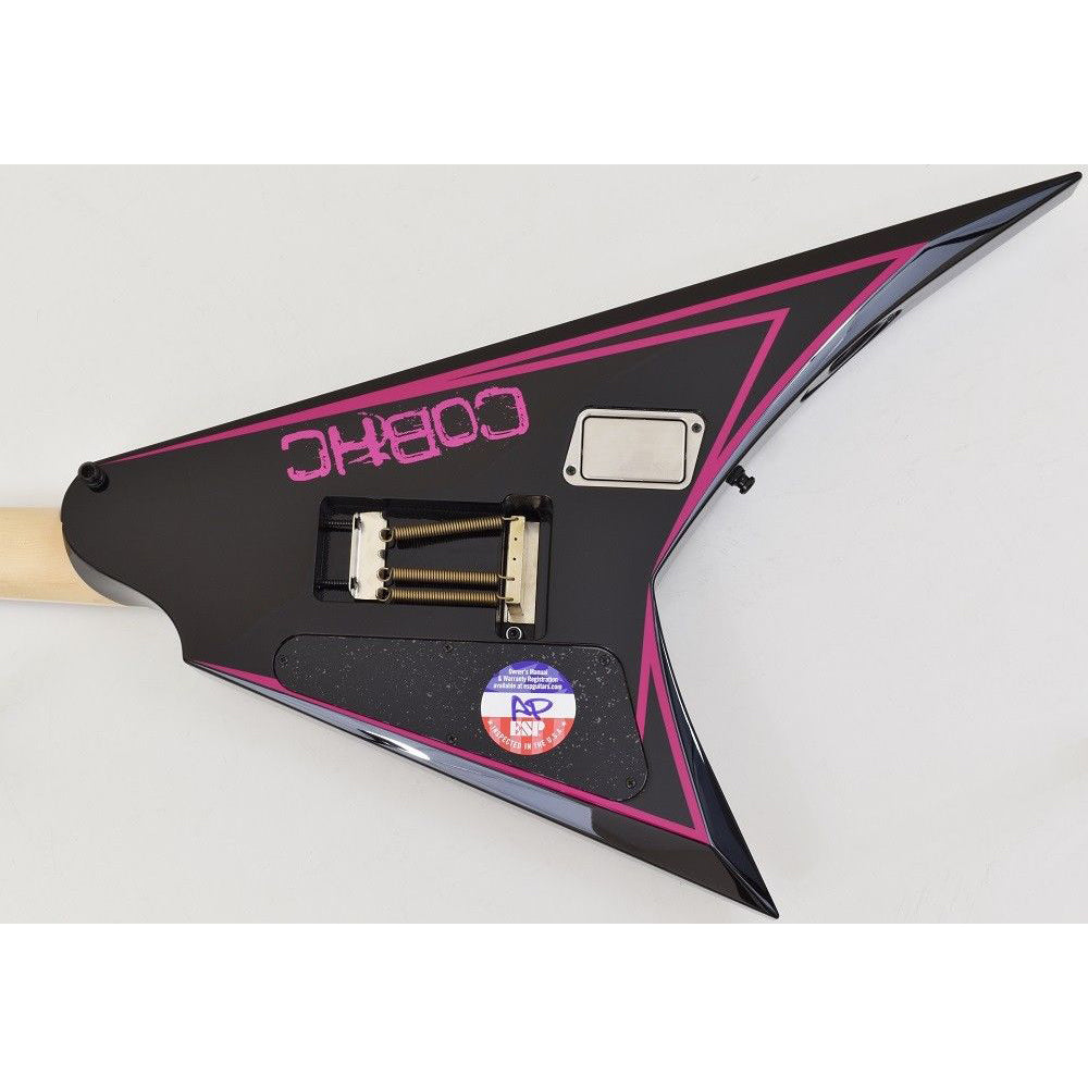 ESP ALEXI LAIHO Electric Guitar (Pink Saw Tooth) – Music City Canada