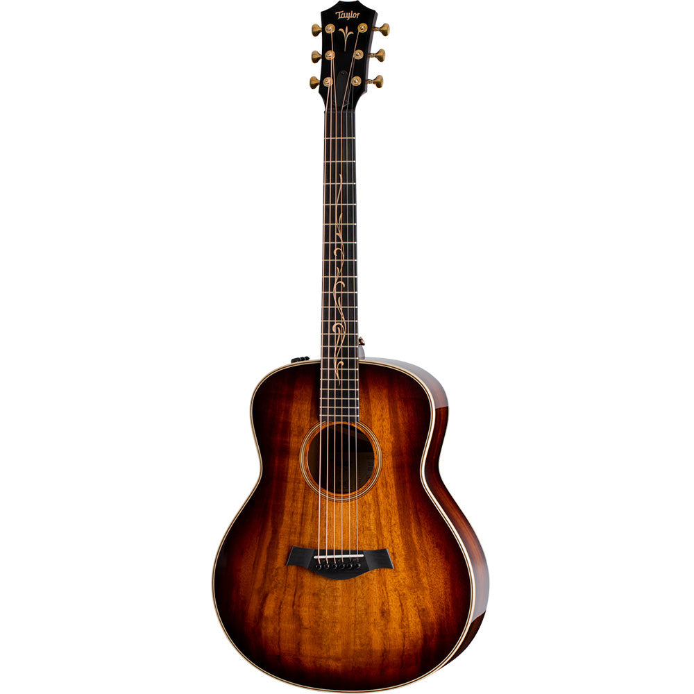 Taylor Guitars K21e, Hawaiian Koa Top, Hawaiian Koa Back and Sides, West African Crelicam Ebony Fretboard, Expression System ® 2 Electronics with AeroCase