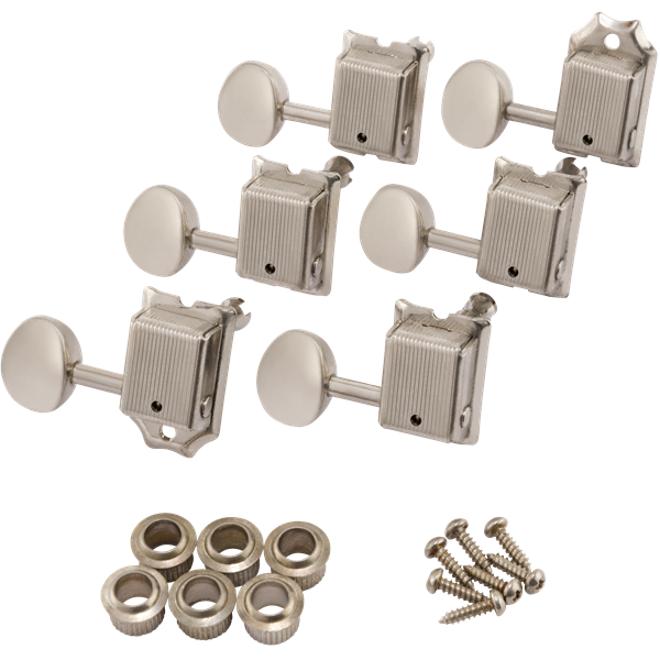 Fender Road Worn Guitar Machine Heads - Nickel