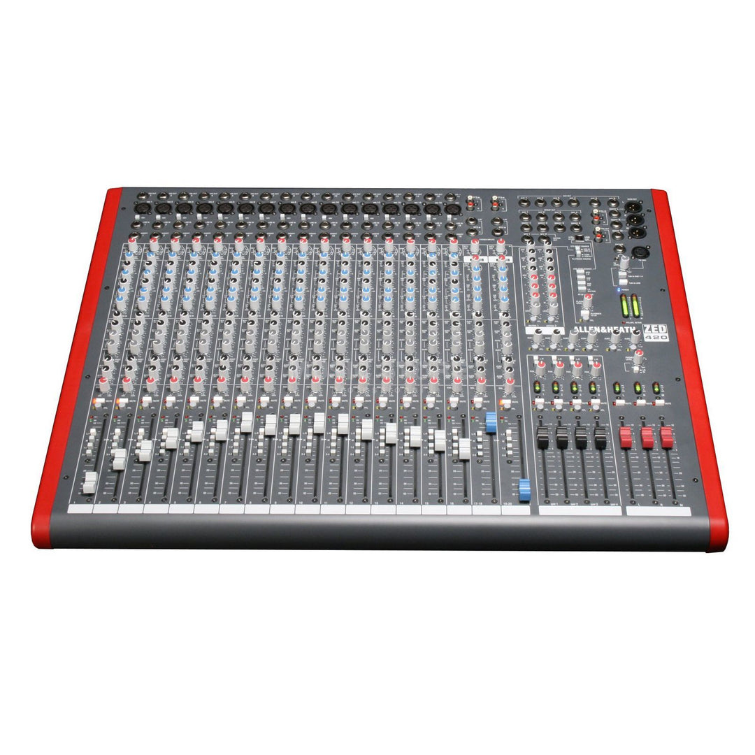 Allen & Heath ZED-420 4-Bus Mixer - 16 Mono / 2 Stereo with USB