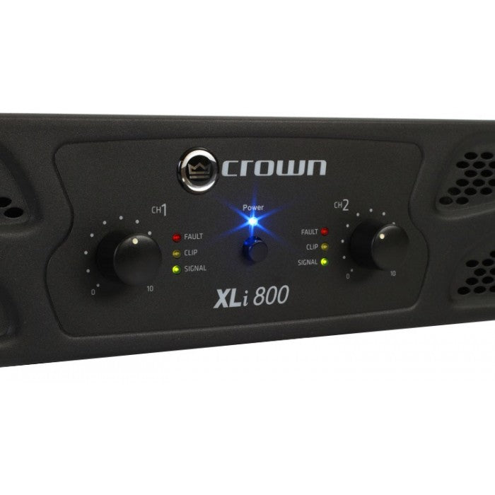 Crown XLi800 Power Amplifier 2-Channel 600-Watt