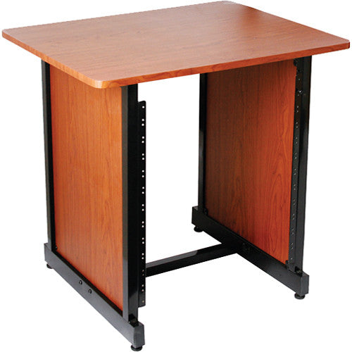 On-Stage WSR7500RB - Rack Cabinet (Rosewood with Black Steel)