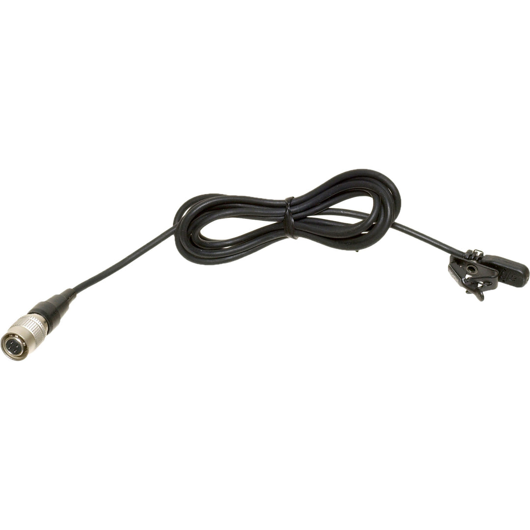 Audio-TechnicAudio-Technica MT830cW Omnidirectional Lavalier Microphone for Wireless (Black, Hirose 4-Pin Connector)a MT830cW