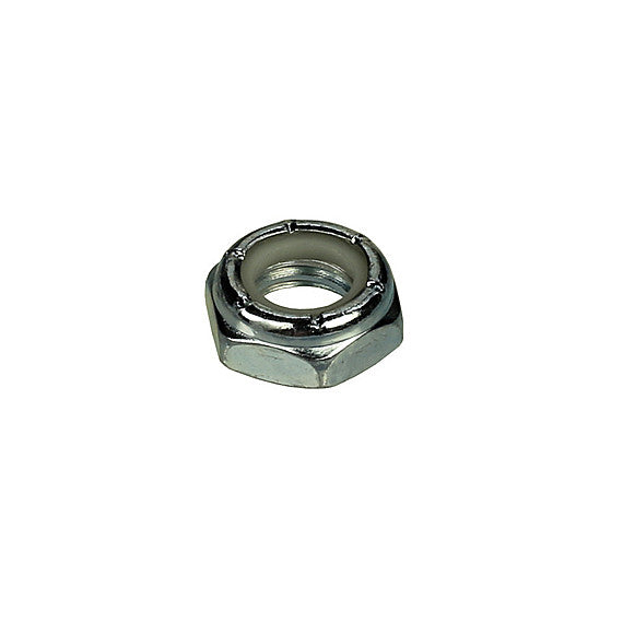 The Light Source - 1/2-13 Nyloc Jam Nut, Gr 5, Zinc Plated